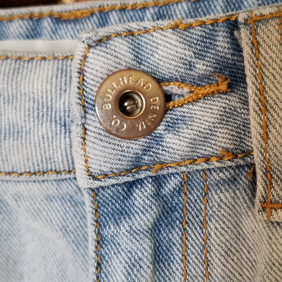 Bull Head Denim Co. Distressed Mom Shorts - Picture 2 of 5